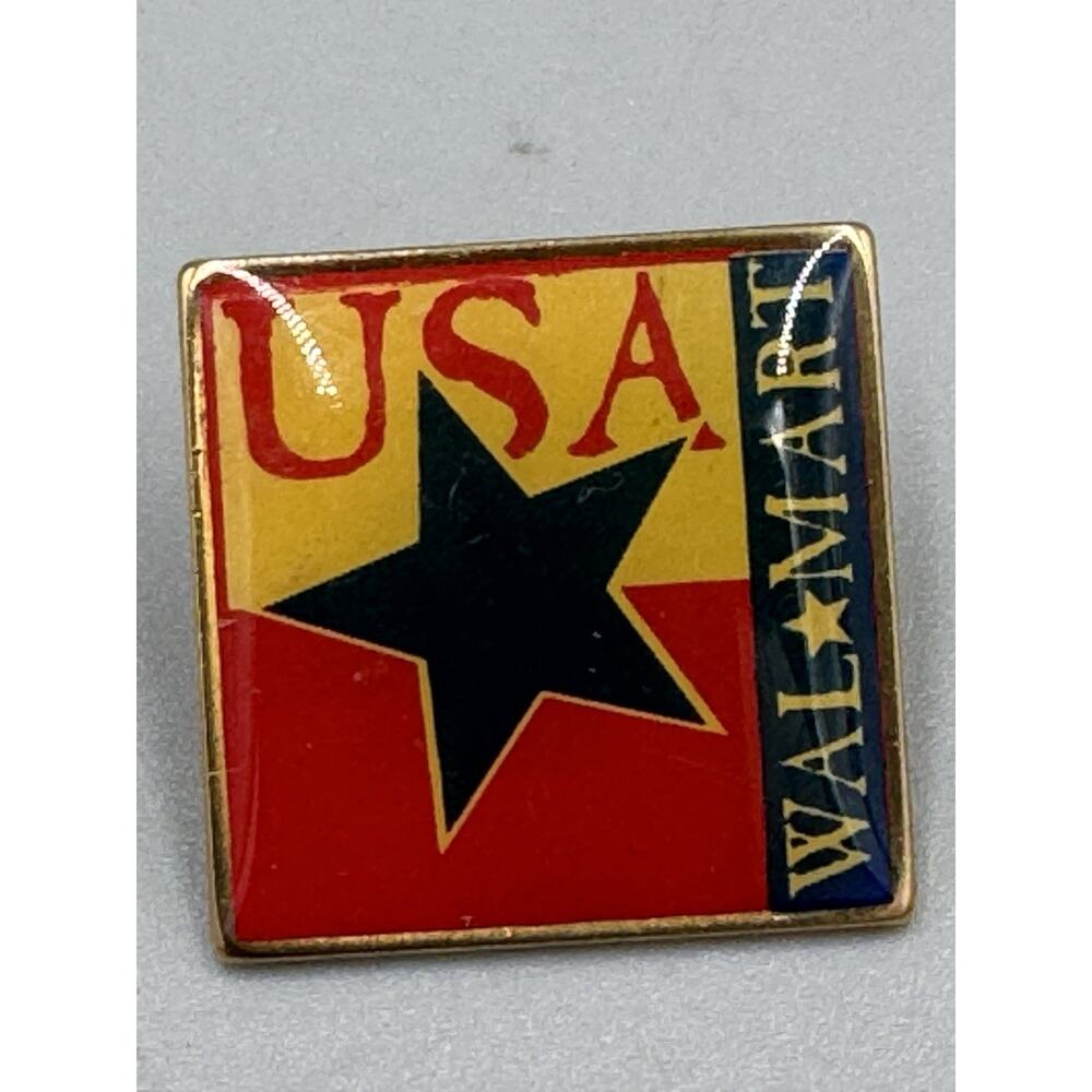 Vintage Walmart‎ USA Patriotic Lapel Pin